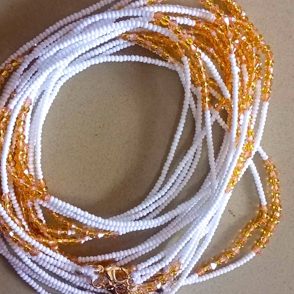 PLUS SIZE Authentic African waist beads